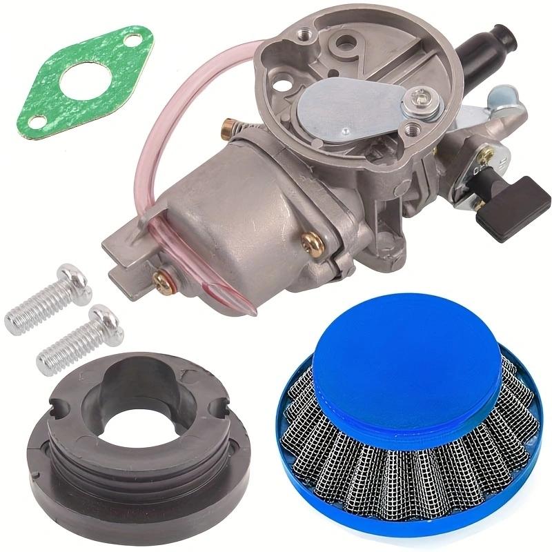 2 Stroke Carb Carburetor with Pod Air Filter Manifold Inlet Pipe for 43cc 47cc 49cc Air Cooled Mini ATV Quad Dirt Pocket Bike AF0110-Blue