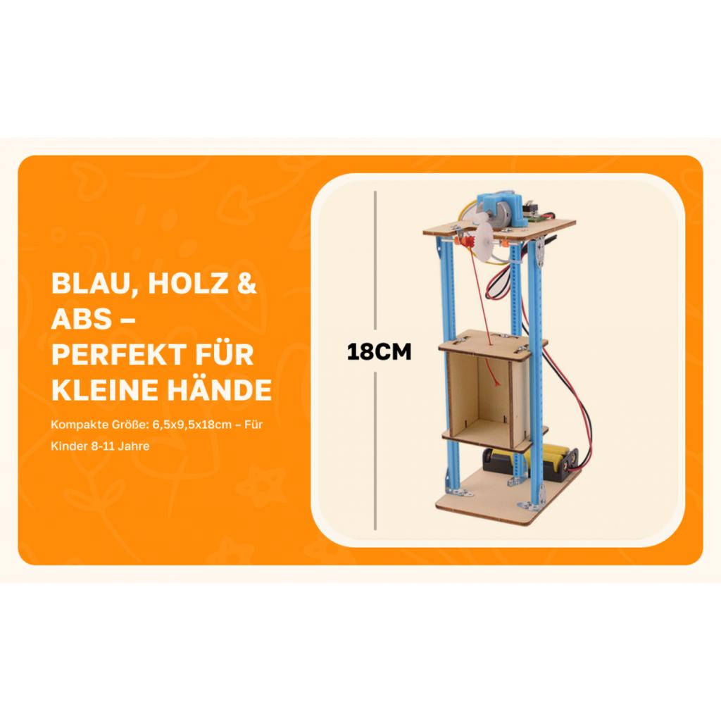 DIY Electric Elevator Lift Model Science Teaching Experiment Preschool Learning Toys