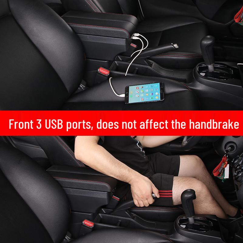 Mahindra E20 Plus Center Console Armrest Accessory
