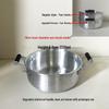 Kommerzieller Aluminium-Luosifen-Topf