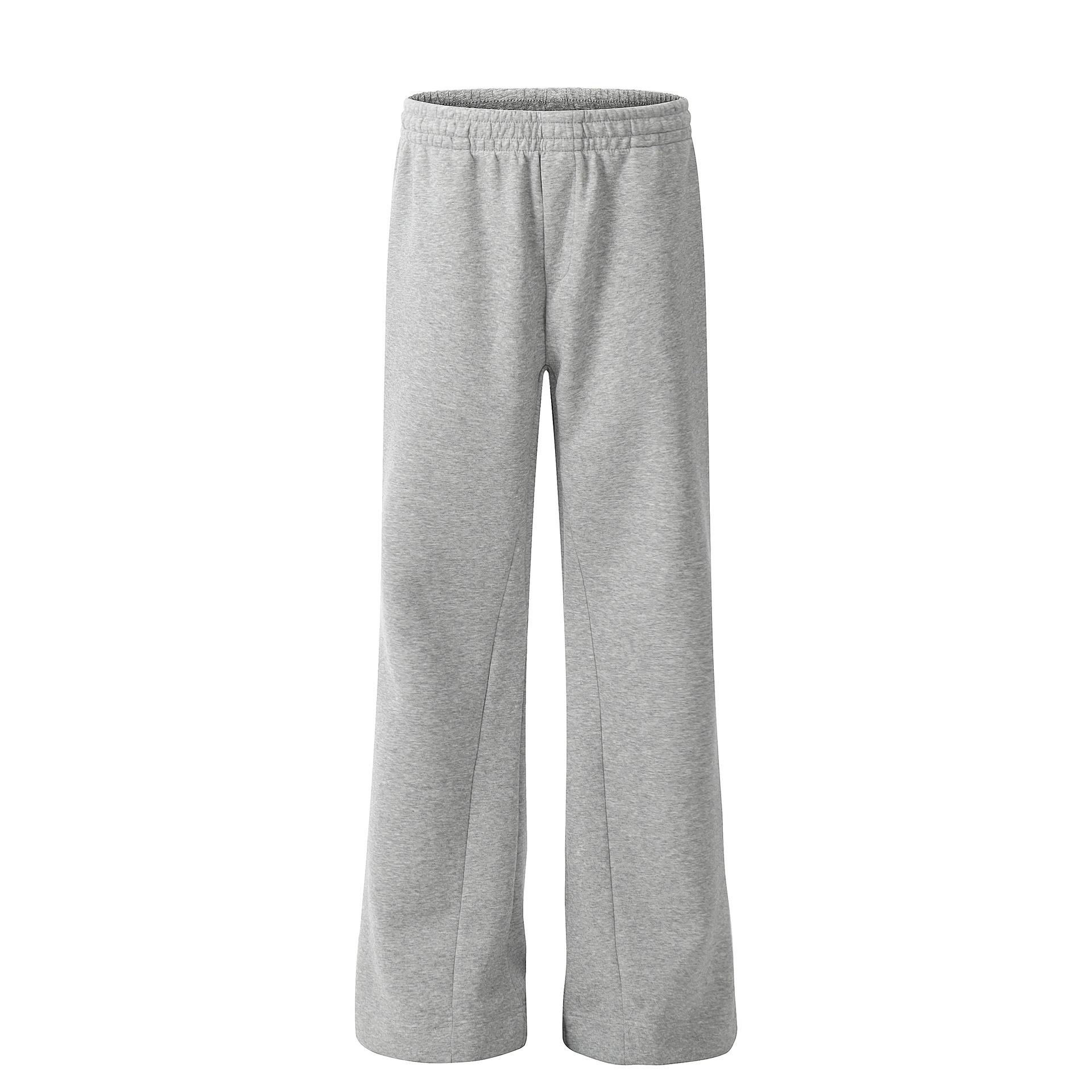 

GTS Retro Grey Flared Casual Sweatpants - Мужская осенняя спортивная тенденция M серый