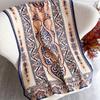 Luxury Brand Autumn Jacquard Cashmere Shawls for Women Wrap Warm Winter Pashmina Feel Scarves Print Design Lady Foulard Stoles