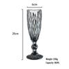 Red Wine High-Stemmed Glass - Simple Wedding and Celebration Accessory, Ideal for Cocktails, Juice, and Wines