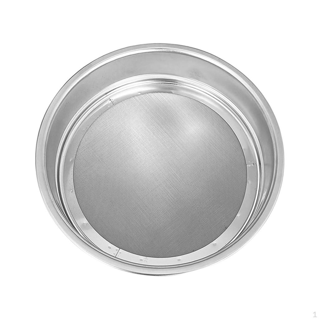 Kitchen Flour Sifter Manual Strainers Baking Tools Reusable Bean Filter for