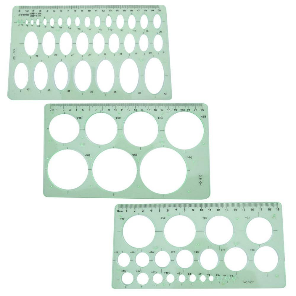 6 Sets Architecture Draft Template Rulers DIY Craft Template  General Drawing Creation
