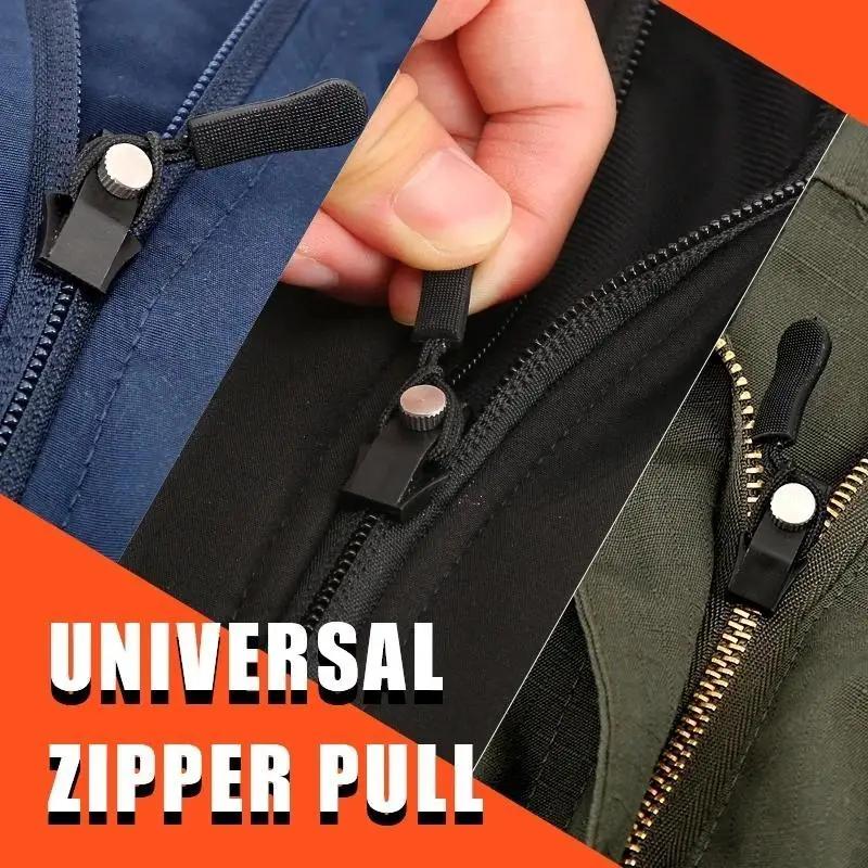 1/2/4/6pcs Zipper Repair Kit Universal Instant Zipper Repair Replacement Zippers Sliding Teeth Rescue Zippers Head 3 Different Sizes