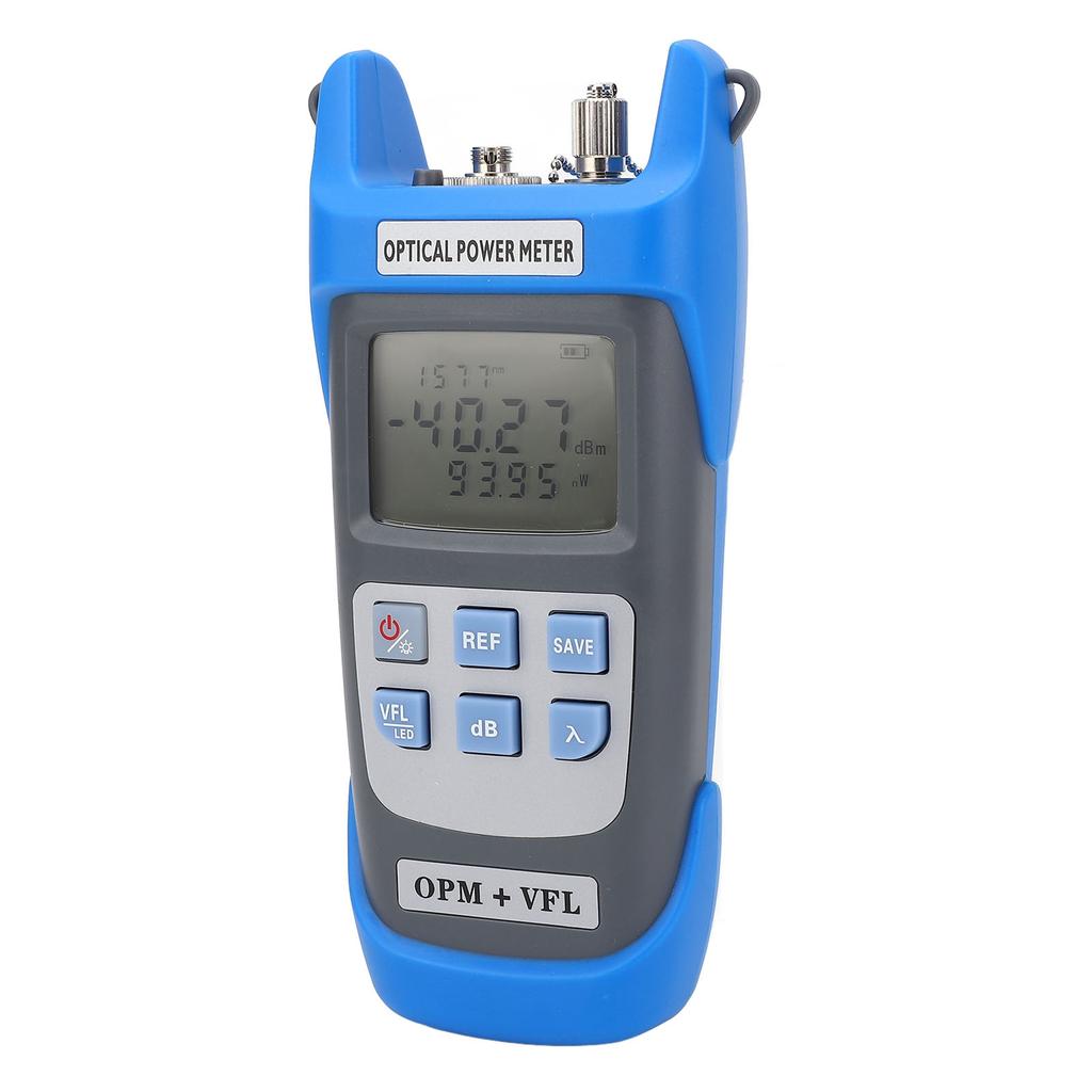 3 in 1 Fiber Optic Tester -50 To +26dBm Optical Power Meter 30mW 30km Visual Fault Locator OPM and V