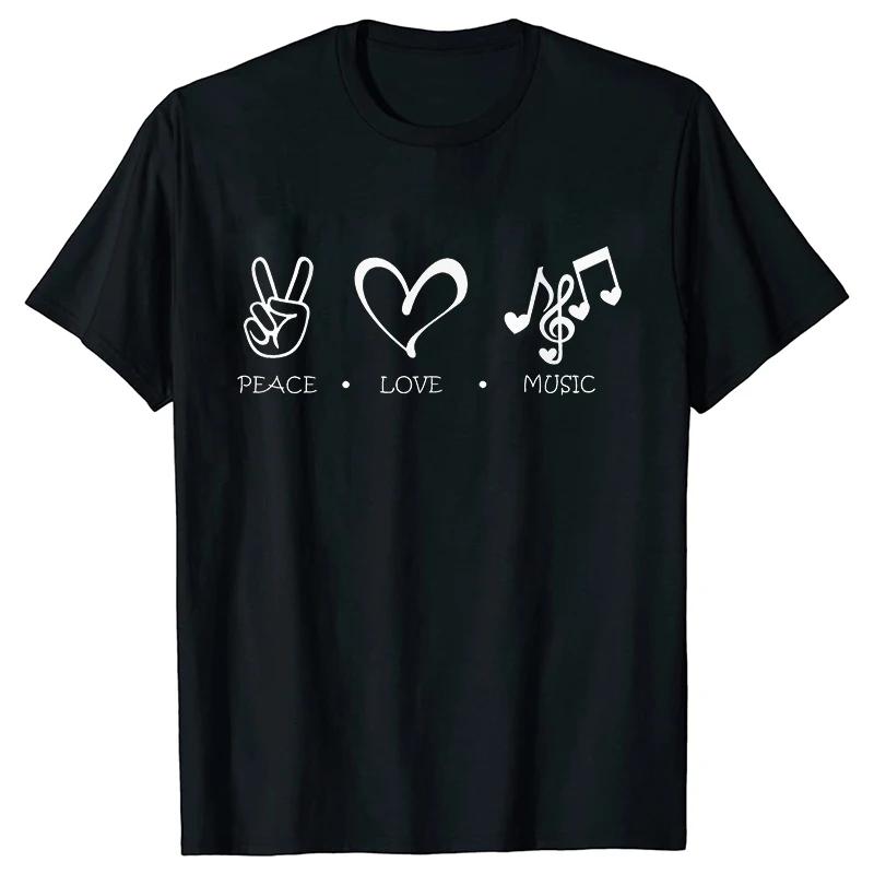 Make Music Graphic Print T-Shirt Women Girls Pianist Piano Teacher Tshirt Tops Female Summer Fashion Tee Shirt Femme Streetwear