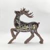 2025 New Nordic Style Creative Wooden Carving Ocean Forest Animals with Lighting Wood Crafts Ornaments Home Accessories