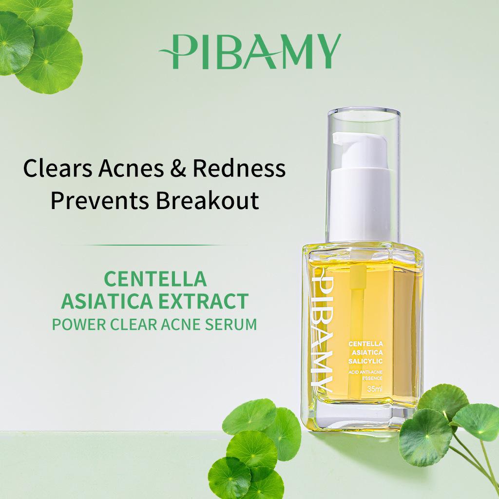 PIBAMY Centella Asiatica Salicylic Acid Essence Ceramide Mineral Skin Care Moisturizing Liquid