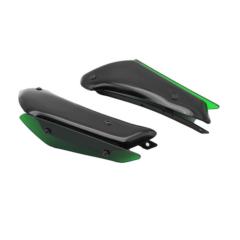 Motorcycle Front Fixed Winglet Wind FOR BMW S1000RR S1000 RR 2010-2018 Aerodynamic Side Wind Wing Cover Downforce Spoiler Kit