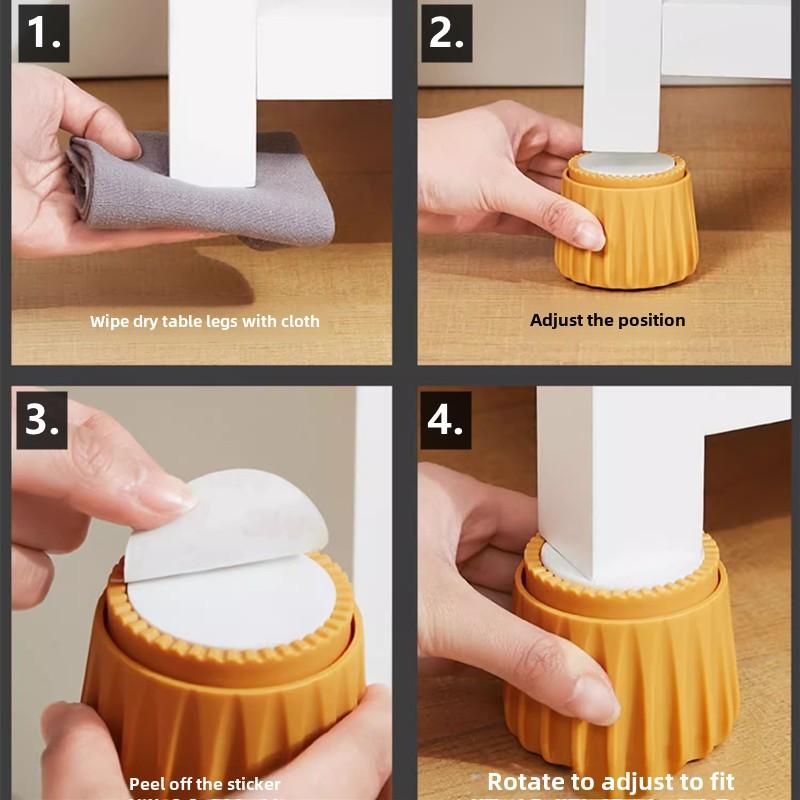 Verstellbare Möbel Bett Stabilisator Beine Bettgestell Anti-Schüttel Kopfteil Stopper Befestiger Schränke Sofas Verhindern Lösen Nachttisch