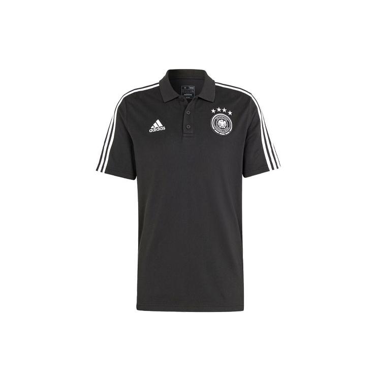 Adidas Германия ДНК 3 Поло Поло Мужское Черное IU2087 M