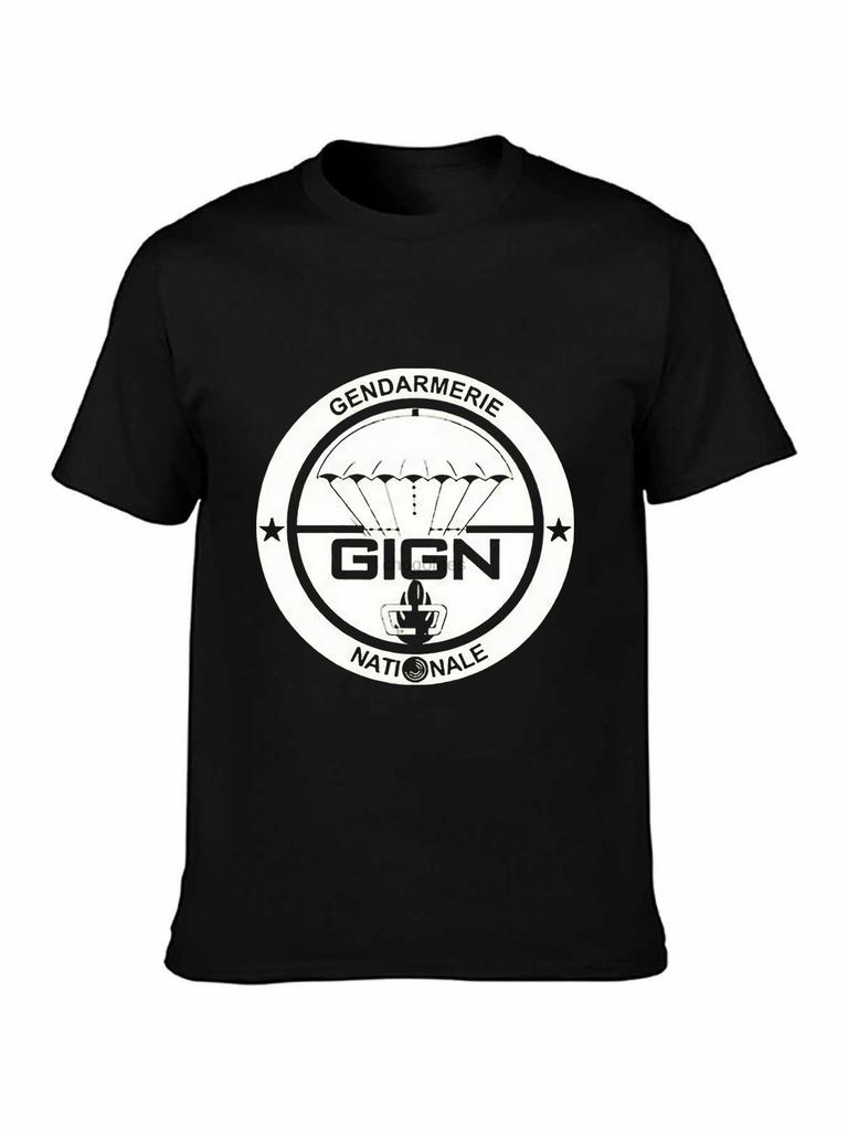 Brand TShirt Men Fashion GIGN Gendarmerie National France AntiTerror Special Unit T Shirt customize Tee Shirts2
