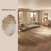 Nordic-Style Thickened Imitation Cashmere Rug: Dirt-Resistant, Easy-Clean, Soft Living Room and Bedroom Mat.