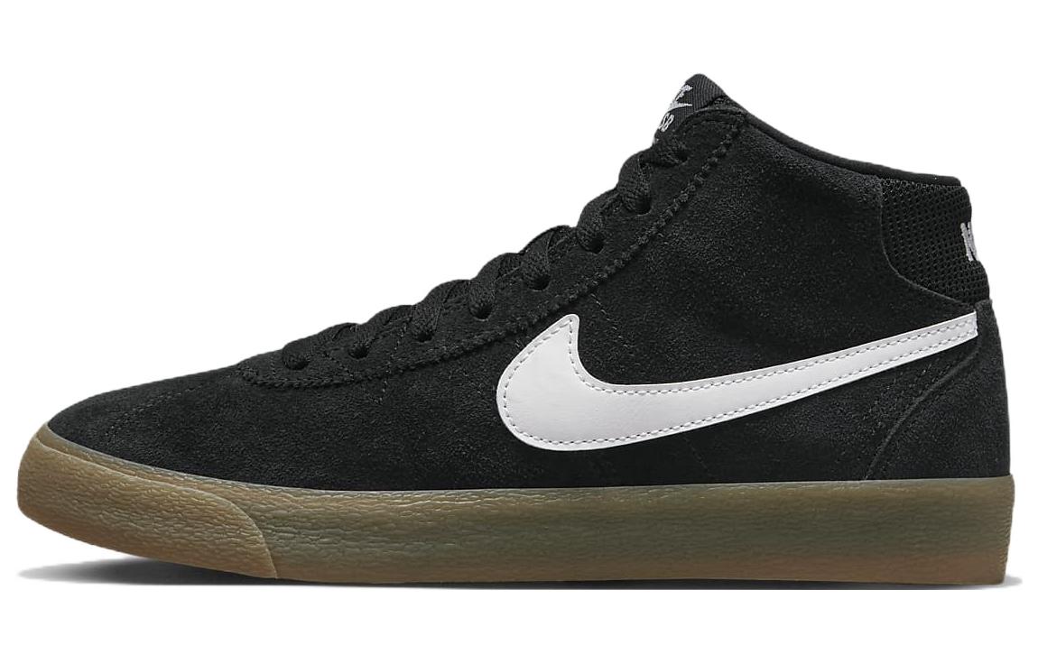 Nike Sb Bruin High Black White Gum Women s DR0126-002 35.5