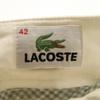 LACOSTE Cropped pants 42 off white Women Used