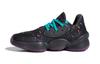Harden Vol. 4 C Breathable Low Top Children's Basketball Shoes Black Blue Kids' EF9945