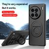 For VIVO X100 Pro Case Hard PC Skin With Ring Stand Magnetic Protective Back Cover Case For VIVO X100 X90 X80 Pro Phone Shell