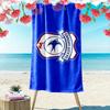 Cardiff City F.C Print Beach Towel, Large Soft Quick Dry Towel for Beach Camping Swimming