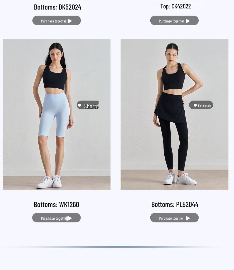 NU Racerback Sport-BH med Bröstinlägg - Yoga Fitness Topp