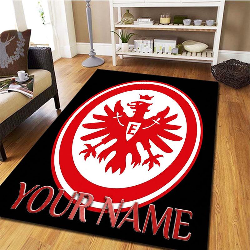 Eintracht Frankfurt Custom Name Carpet Rug for Living Room Bedroom Home Sofa Decoration,Kids play Non-slip Floor Mat