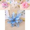 Christmas Floral Decorations With Plastic And Fabric Materials For Festive Tree Accents