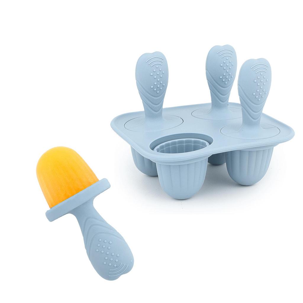 Silicone Baby Teething Popsicle Mold for Homemade Ice Cream Lollies