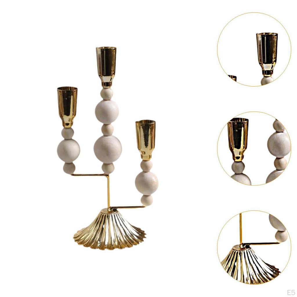 Hoher Säulenkerzenhalter Kerzenständer für Hochzeit Einweihung Abendessen Einzelkopf