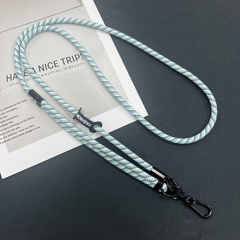 Mobile Phone Lanyard Crossbody Neck 1MM Polyester Mobile Phone Rope Neck Crossbody Adjustable Hand + Lanyard Crossbody Can Be Carried