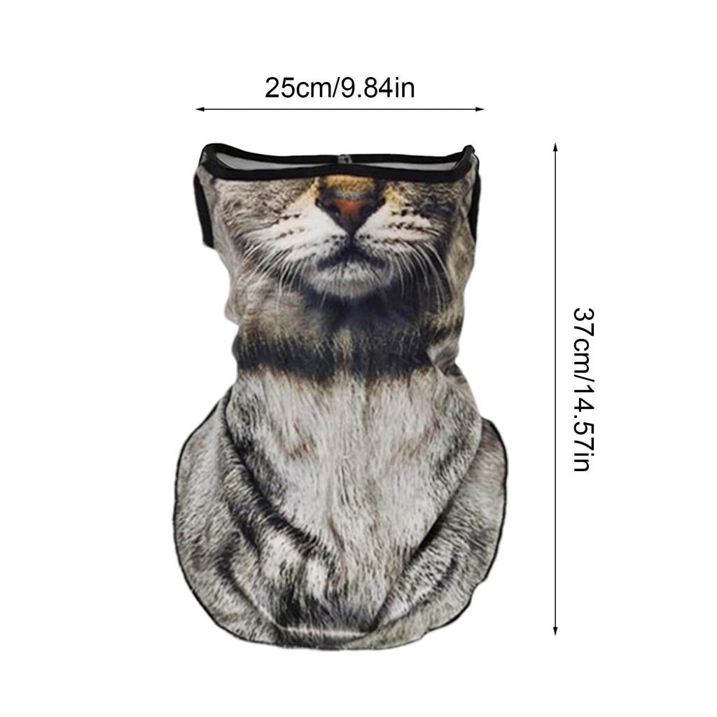 [Gevrkjenp] Face Sun Cover for Cycling, Driving | UV Face