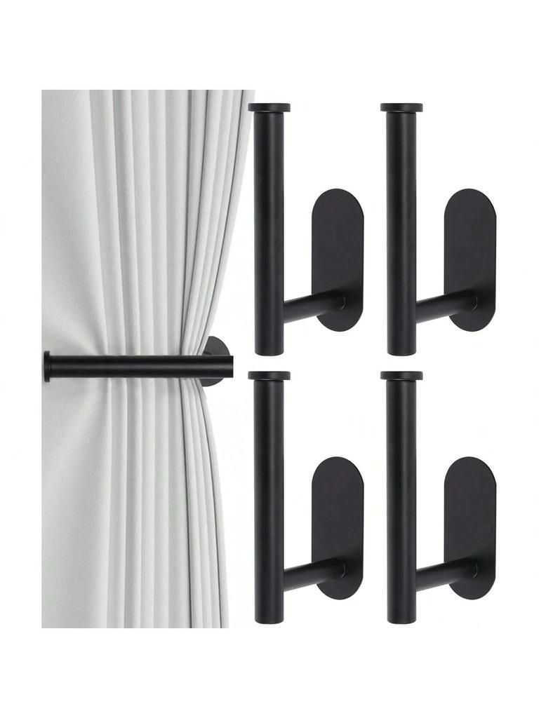 Selvklebende gardinholdere Gardinbånd Gardinholdere Uten boring Gardintilbakeholdere Selvklebende gardinkroker Gardinholder