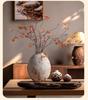 Wabi-Sabi Style Jingdezhen Ceramic Vase - Retro Coarse Pottery Centerpiece Jar