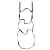Marine Boat Rope Ladder Boarding Steps with Hooks Nylon Blue Portable Foldable for Yachts Kayaks Inflatable Boats 4 Step