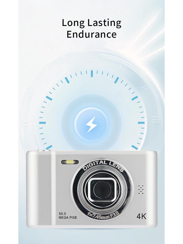 Retro Portable CCD HD Student Camera - Compact & Affordable