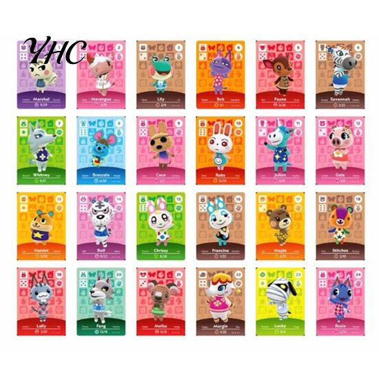 Quick Response 24Pcs Animal Crossing Cards Plug And Play Lovely Characteristics Portable Game Villager Player Supply Mini NFC A