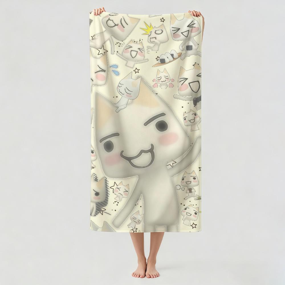 Cartoon cute Inoue Toro Towel Drying Bath Towel Applicable To Light Swimming Camping Yoga Beach Out