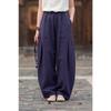 Women's Spring and Autumn Japanese Plus Size Cotton Loose Casual Bloomers Women