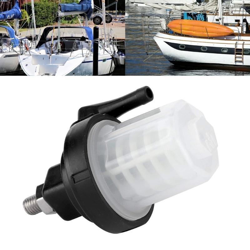 High Efficiency Fuel Filter Plastic Fuel Filtration System 61N-24560 Replacement Simple Installation for Boats Outboard