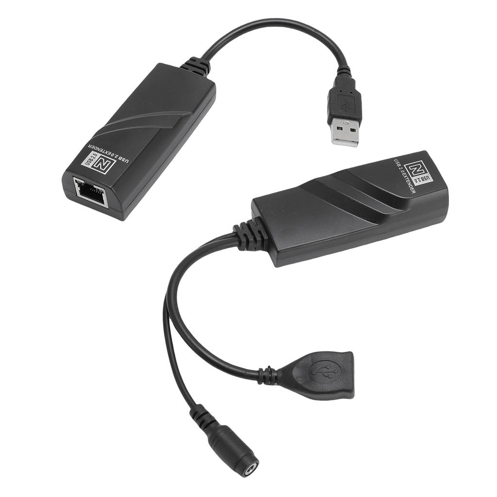 USB Extender 100m Transfer Distance Stable CAT5 CAT5E CAT6 Network Cable Connection USB to Ethernet Adapter EU Plug