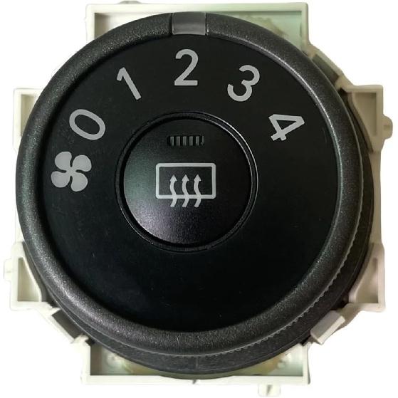 A14U-Car Air Conditioning Panel Switch AC Control Switch Knob Compatible for Toyota Corolla RAV4 2006-2013(As Shown Left)