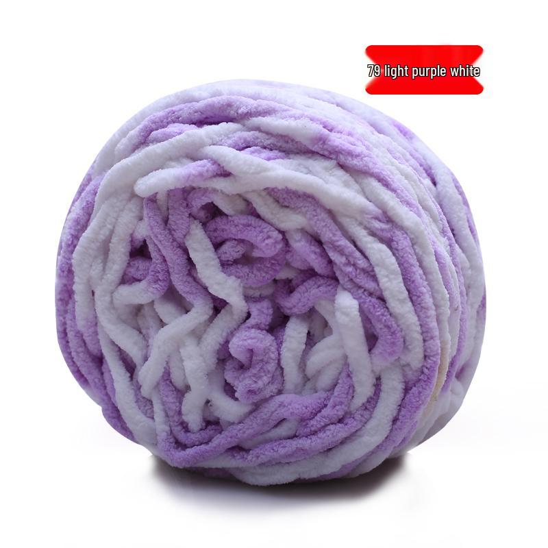 Ice Bar Chunky Soft Yarn for Hand-Knitted Scarves, Crochet Hooks, Slippers, and DIY Projects for Men and Women