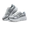 Skechers Cushioning Abrasion Resistant Breathable Support Balance Lightweight Height Increasing Low Top 220625-GRY