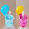 3Pcs Kids Water Bottle Cap With Straw Spill Proof Reusable Water Bottle Twist Cover Cap For Kids Outdoor Drinking Supplies