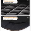 12V Heated Car Seat Cushion (Cloth/Flannel), Car Seat Warmer for Winter, Heating Pad Set Universal Accessory