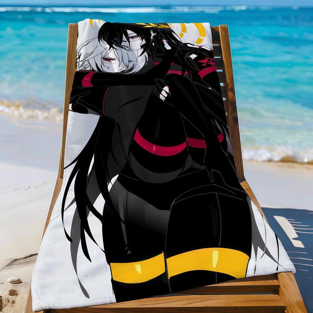 

Game Signalis-S Towel Sports Quick Dry Travel Camping Gear Sandproof Soft Light Large Beach Towel W40*H60(CM)
