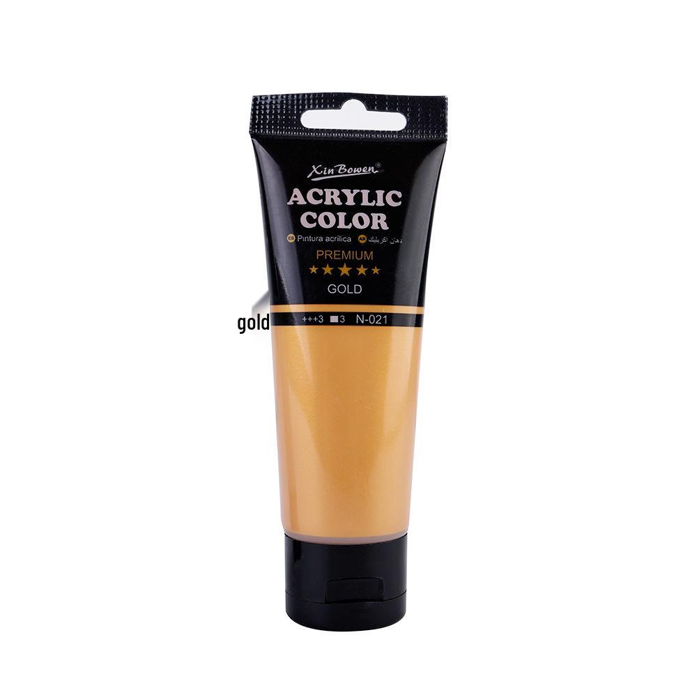 Acrylic Paint Set - 12 Colors, 500ml, Waterproof, Ideal for Art Students and DIY Projects