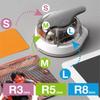 2026 New 1pc Round Corner Trimmer S M L 3/5/8mm Corner Rounder Punch R3/R5/R8mm for Card Photo Paper Pouches