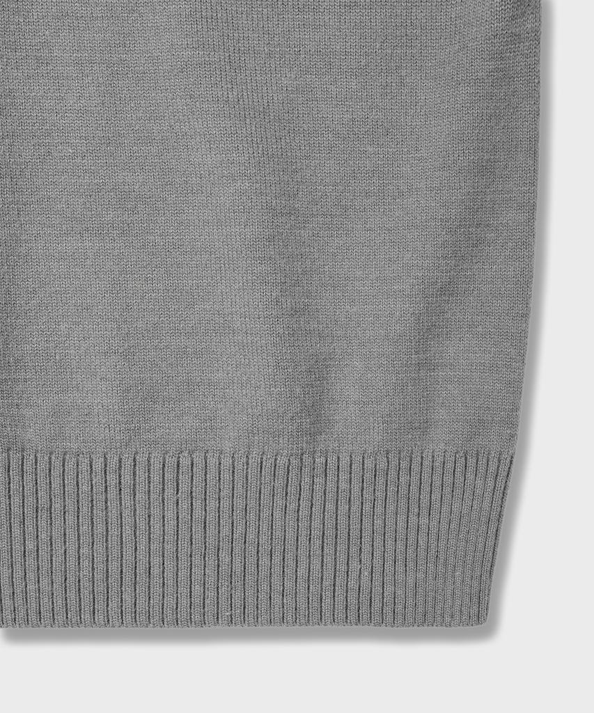 AMFEAST Essential V-Neck Knit Gray