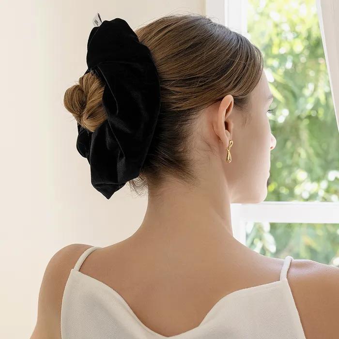HDM006 Classic velvet big scrunchie (4Colors)